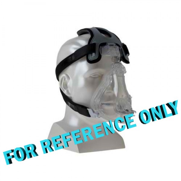 Download Performatrak Single Use Full Face Mask With Capstrap Headgear PSD Mockup Templates