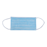 Blue Non-Woven 3-Ply Breathable Face Mask